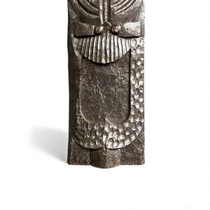 แผ่นไม้ตกแต่งผนังลายชนเผ่าอินเดีย แกะสลักด้วยมือ ของตกแต่งสถาปัตยกรรมโบราณ สไตล์เรียบง่าย สำหรับตกแต่งภายในโรงแรม แบบผสมผสาน 1 ตู้คอนเทนเนอร์ - Product Image 5