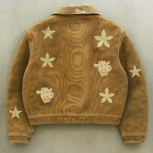 เสื้อแจ็คเก็ตวาร์ซิตี้ผู้ชายแบบลำลองสั่งทำพิเศษ คอตั้ง คุณภาพพรีเมียม  มีจำหน่ายหลายสี - Product Image 4