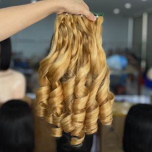 Paquetes de colores personalizados hinchables de alta calidad de 100% cabello humano vietnamita con precio al por mayor - Product Image 4