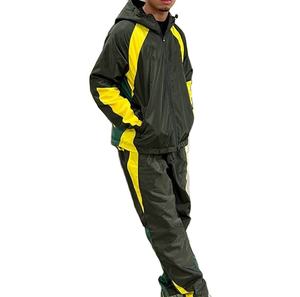 Fabricación de Conjuntos de Chaquetas Cortavientos y Pantalones Deportivos de Nailon de Alta Calidad, Traje Deportivo Cortavientos Holgado y Resistente al Viento para Hombre - Product Image 2