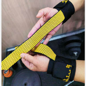 Bandes de poignet sur mesure, services OEM ODM, support de poignet en coton, logo personnalisé, bandes de poignet pour la musculation - Product Image 2