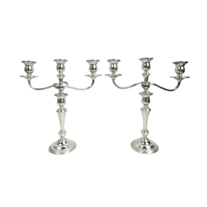 Nouveau candélabre en argenterie élégant bougeoir en métal de qualité supérieure bougeoir pour candélabre de table à la maison - Product Image 1