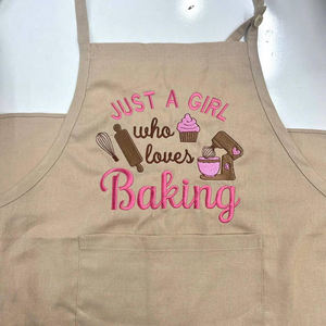 Delantal de cocina de algodón 100% de diseño clásico con estampado personalizado a precio mayorista - Product Image 1