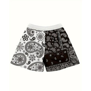 Prix de gros Shorts en maille pour hommes Logo personnalisé Vêtements de marque Shorts en maille décontractés pour hommes à vendre - Product Image 2