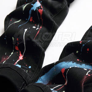 Stretch Slim Fit Ripped <b>Jeans</b> Men Distressed <b>Denim</b> Pants Men Tapered Ripped <b>Denim</b> Pants <b>Soft</b> Cotton Blend Fabric - Product Image 4