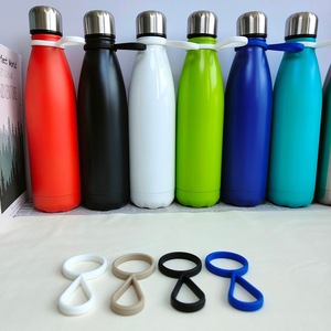 Correa de Silicona Personalizada de Fábrica OEM para Botellas de <span class=keywords><strong>Agua</strong></span>, Reutilizable, Ecológica, Colorida, con Logotipo Personalizado, para Exteriores - Product Image 4