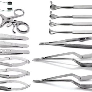 Tijeras oftálmicas para ojos Retractores Fórceps Espéculo Quirúrgico Premium Juego de 15 - Product Image 1