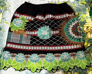 Jupes de bal brodées en nylon/coton respirant pour femmes, très vendues, vêtements de rue décontractés, impression personnalisée de haute qualité, été - Product Image 2