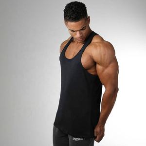 New High Quality Wholesale <b>Men</b> Sports <b>Tank</b> <b>Top</b> Custom Muscle Fitness Vest <b>Men's</b> <b>Black</b> <b>Tank</b> <b>Top</b> - Product Image 4