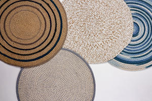 Mantel Individual de Algodón Trenzado de 40 x 40 cm, Ecológico, para Comedor, Hogar, Venta al por Mayor, Exportación - Product Image 6