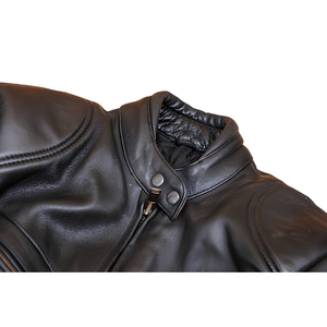 Black <b>Leather</b> <b>Jacket</b> Mens Women Bomber <b>Blazer</b> Trench Biker Motorcycle Moto Aviator Flight Rabbit Oversized Eco-Friendly Grey - Product Image 2