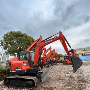 Excavatrice Doosan DX60 d'occasion très rentable et performante, petite pelle mécanique de construction à prix abordable - Product Image 5