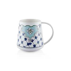 Taza de cerámica de porcelana Amore Blue 340 Cc KPA0259 - Product Image 1