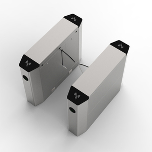 Hcw kiểm soát truy cập Flap Barrier RFID nhận dạng khuôn mặt truy cập vân tay cho văn phòng & khách sạn cho người đi bộ turnstile - Product Image 4