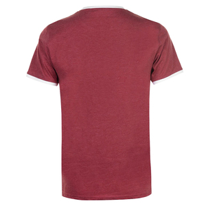 2022 LOGO personnalisé imprimé 100% coton 180gsm T-shirt blanc uni pour hommes tissu tricoté - Product Image 4