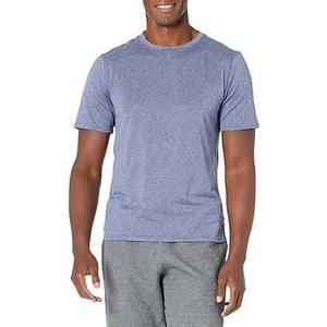 OEM personalizado ropa de los hombres camisas de talla grande estilo de la calle de algodón transpirable holgado cuello redondo de manga corta Camiseta de los hombres - Product Image 1