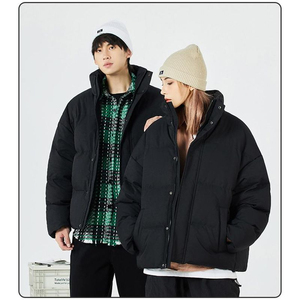 Fabricant d'usine Vêtements personnalisés Hommes Veste coupe-vent matelassée d'hiver Chaude Imperméable Légère en duvet - Product Image 5