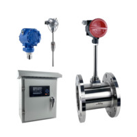 Wide Range VFM Digital Boiler Steam Industrial Water vortex Steam Flow Sensor for Power Plant Measurement