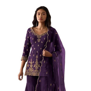 Indian Pakistani Style Casual Salwar Kameez Pakistani Party <b>Dress</b> Ready Made <b>Ladies</b> Cotton <b>Suit</b> Stitched Elegant Woman <b>Dresses</b> - Product Image 2