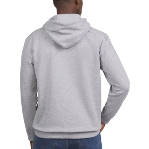 Sudaderas con capucha y cremallera para hombre, ropa de calle estilo 430 GSM de punto Terry cuello redondo, sudaderas con capucha informales de gran tamaño con patrón sólido para hombre - Product Image 4