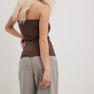 Nouveau design Fitness & Yoga bustiers tubulaires pour Logo personnalisé vêtements d'entraînement vêtements de Fitness porter avec la meilleure qualité - Product Image 4