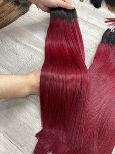 Extensiones de cabello sedoso superventa, gran stock, extensiones de cabello vietnamitas, mejor calidad, listas para enviar, fábrica de Vietnam - Product Image 5
