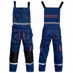 ชุดคลุมทำงานสะท้อนแสงแบบ OEM ผ้าฝ้าย ระดับ ANSI คลาส 2 ไฟ LED กระพริบ สีเหลืองสะท้อนแสงสูง กันน้ำ ผลิตตามสั่ง - Product Image 6