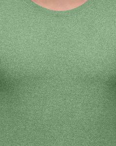 T-shirt de compression pour entraînement de gym, pour hommes, sport, athlétisme, course à pied, sous-vêtement respirant, évacuant l'humidité, ajusté - Product Image 4