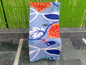 Pas cher solide imprimé Style américain quatre saisons couverture polaire chaude 100% Polyester Harshit International - Product Image 4