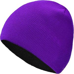 Gorros de punto de invierno bordados con logotipo personalizado 100% de lana de Bajo MOQ Jacquard fabricante para ropa de playa - Product Image 5