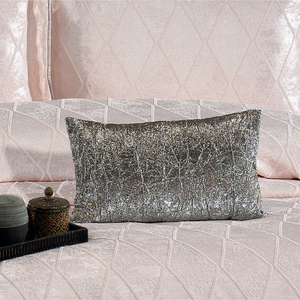 ชุดเครื่องนอนกูซิด ANGEL ลายทาง 4 ชิ้น ผ้าเชนิลล์ทอ 100% ป้องกันไรฝุ่น ป้องกันการดึงขาด ขนาดคิงไซส์ สำหรับใช้ในบ้าน - Product Image 4