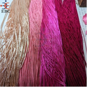 Gros Zardosi Flexible Lisse 1mm Français Bullion Fils Cuivre Ressort Dabka Fil Pour La Broderie Et La Fabrication De Bijoux - Product Image 4