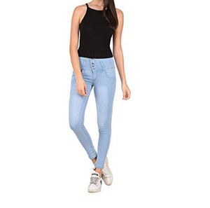 Pantalones Vaqueros de Mezclilla Elásticos 3D de Cintura Alta para Mujer, Pantalones de Moda Casual Más Vendidos - Product Image 6