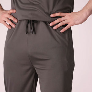 Chándal informal de moda con camiseta de manga corta y pantalones con cordón Chándal ligero cómodo con material transpirable - Product Image 5