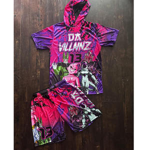 Wholesale 7 <b>on</b> 7 Uniforms Custom Logo Sublimation 7 <b>on</b> 7 Football Uniform <b>Set</b> - Product Image 6