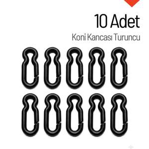 10 clips de chaîne en plastique - Product Image 1