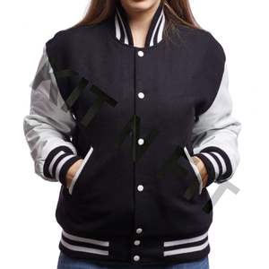 Professional Manufacturer <b>Women</b> Winter Wear Best Quality <b>Light</b> Weight Custom Design <b>Women</b> and Men Varsity <b>Jacket</b> for Sale Unisex - Product Image 4