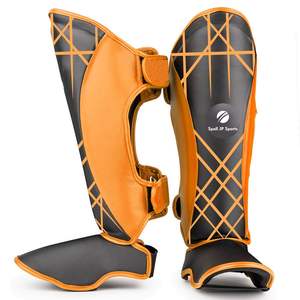 Protège-tibias de kickboxing personnalisés, protège-tibias de boxe thaïlandaise, protège-jambes d'arts martiaux, protège-tibias d'entraînement durables - Product Image 5