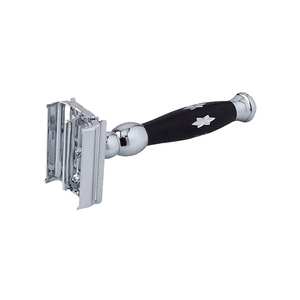 Maquinilla de afeitar de seguridad de acero inoxidable de doble filo superventas disponible a precio competitivo - Product Image 1