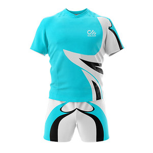 เครื่องแบบรักบี้ผลิตจากวัสดุโพลีเอสเตอร์ชุดรักบี้ - Product Image 5