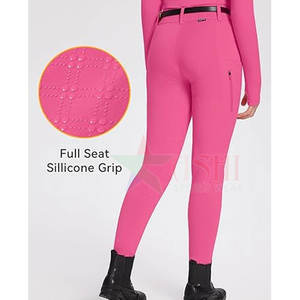 Leggings d'équitation pour femmes, coupe régulière, avec grip intégral, pantalon d'équitation personnalisé, jodhpur imperméable et coupe-vent - Product Image 2