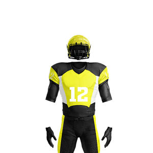 Meilleure vente maillots de football américain de haute qualité grande taille à la mode prix d'usine respirant court sublimation - Product Image 2