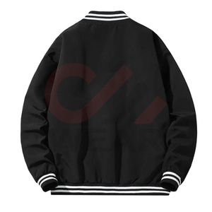 Venta caliente de moda de satén de seda al por mayor Varsity Jacket Custom Color Logo Men Varsity Jacket Made in Pakistan OEM ODM Revisado - Product Image 2