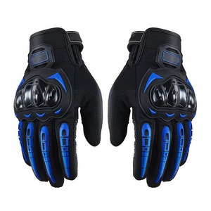 Gants de moto en cuir respirant à coque rigide pour l'hiver et l'été, course, écran tactile, gants de motocross - Product Image 5