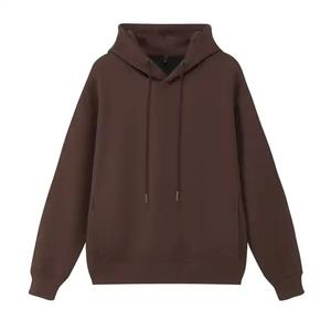 Sweat-shirt en molleton oversize unisexe de style de rue personnalisé, nouveau sweat à capuche à col rond vierge pour hommes - Product Image 4