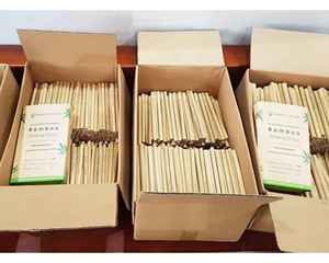 หลอดไม้ไผ่คุณภาพสูงจำนวนมาก: หลอดไม้ไผ่รักษ์โลกของเวียดนามสำหรับการดื่มหลอดไม้ไผ่ขายส่ง - Product Image 2