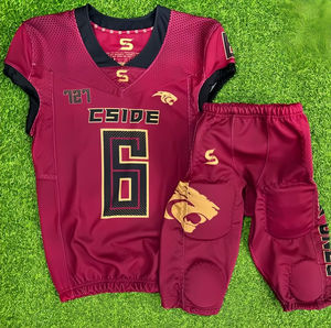 High Quality Custom American Football Uniforms OEM Youth and Adult Football Jersey and <b>Pants</b> Sets Premium Tackle Wear - Product Image 3