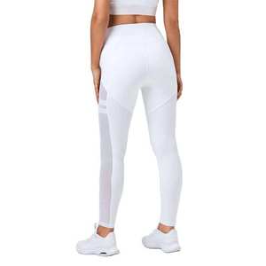 Leggings Deportivos de Compresión de Secado Rápido para Mujer, Estilo Urbano, Leggings Sin Costuras para Yoga y Fitness, Color Sólido, 100% Algodón - Product Image 2