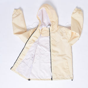 Unisex Lightweight Waterproof Hooded Rain Jacket Long Sleeve Winter Windbreaker with Zipper Wholesale Outdoor Raincoat - Product Image 1