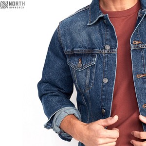 Votre propre style Bon fabricant, marque privée, vestes en jean/Veste en jean de qualité supérieure à prix réduit, très vendue pour hommes - Product Image 6